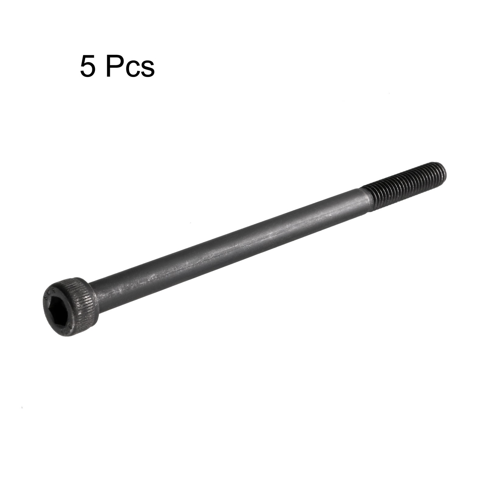 5pack M6 x 100mm Alloy Steel 12.9 Grade Hex Socket Head Cap Machine Screw Bolt