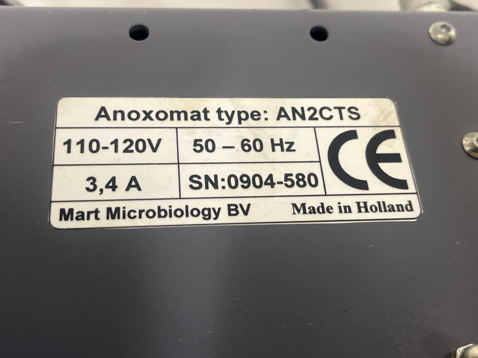🔬 Mart Microbiology Anoxomat AN2CTS Automatic Anaerobic Culture System