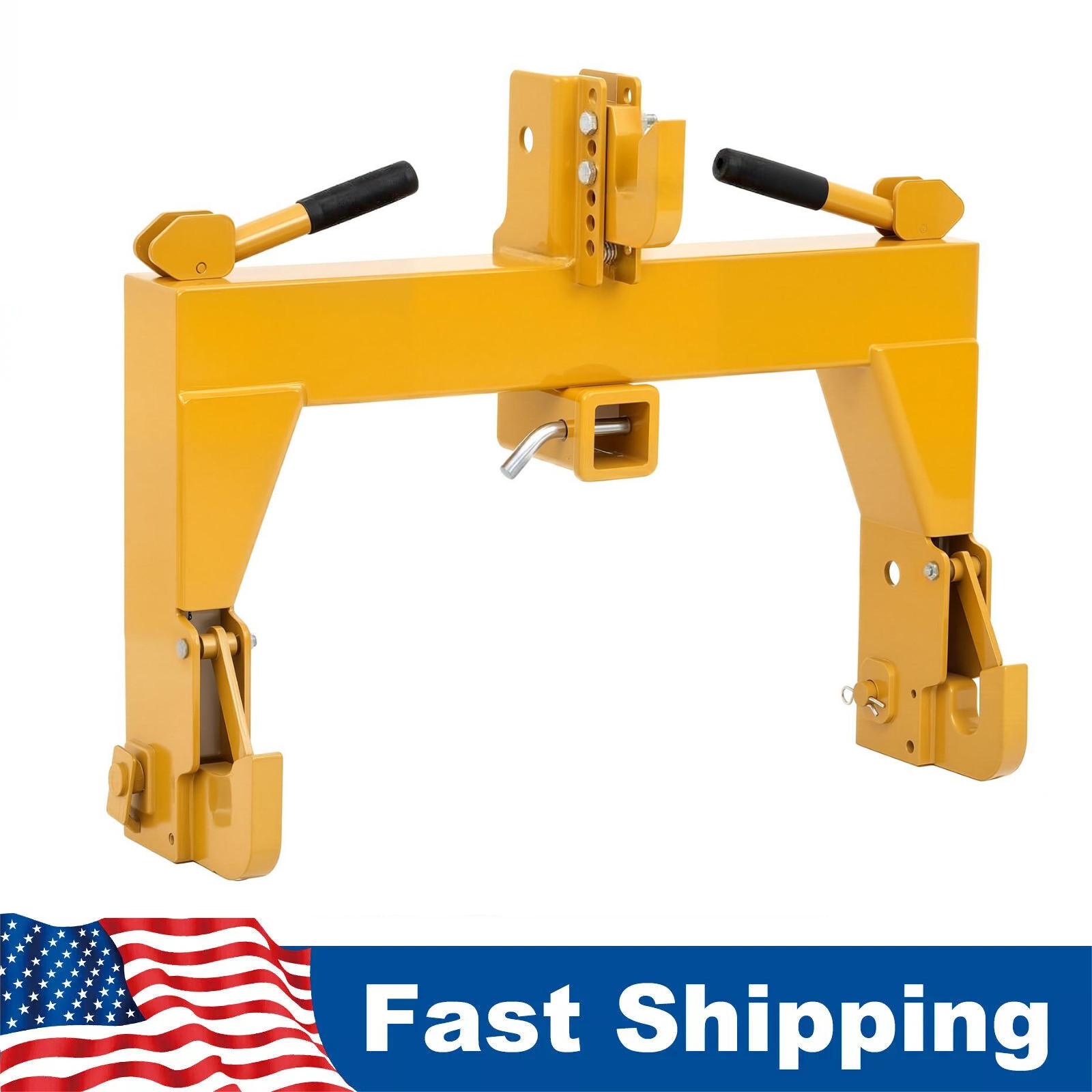 GARVEE 3-Point Quick Hitch for Category 1 Tractors 3000 LB Lifting w/2 Receivers