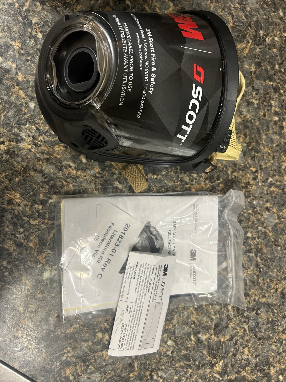 3M Scott Vision C5 Full Facepiece Respirator Mask Small Gen2 New Open Box