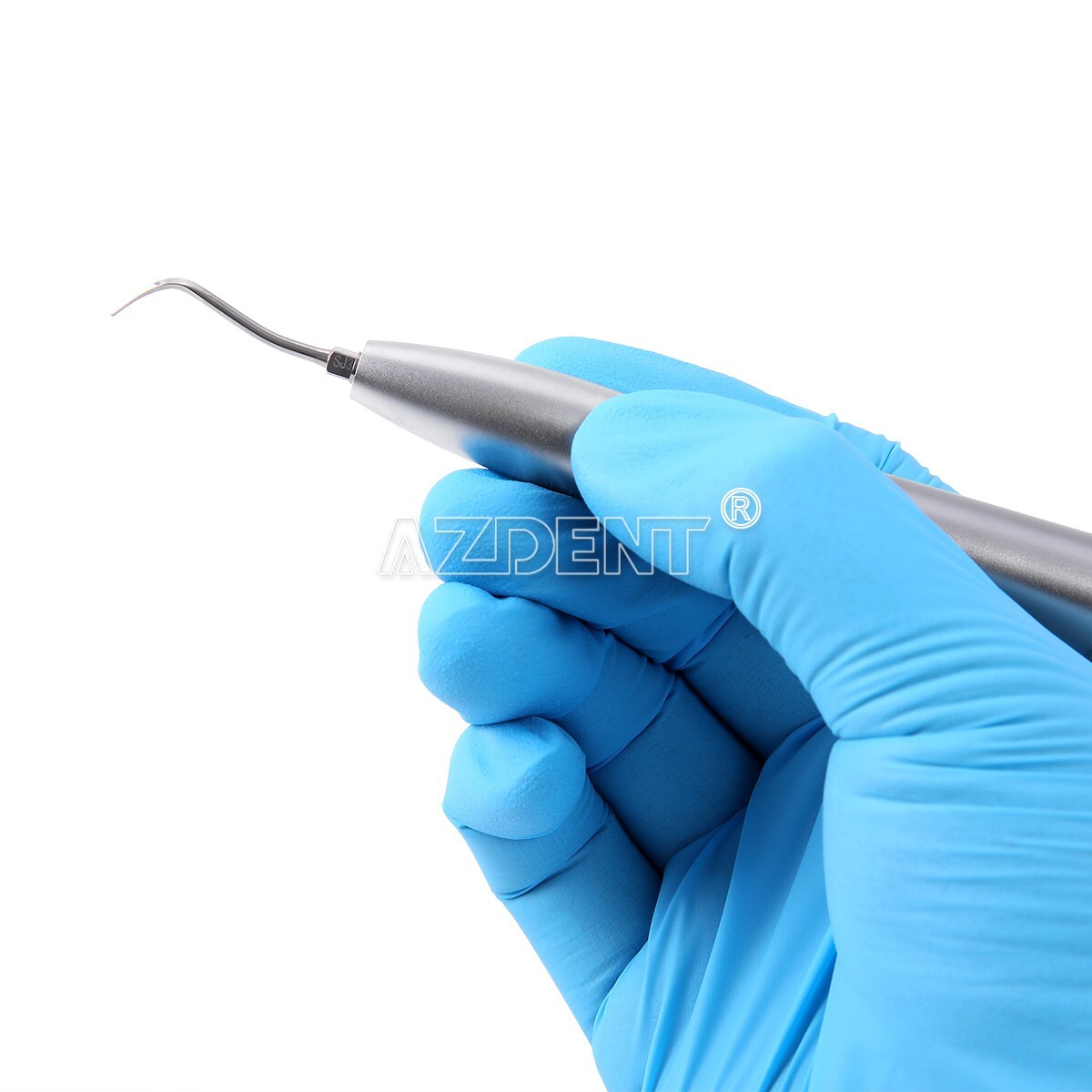 AZDENT Dental Ultrasonic Air Scaler Handpiece 4 Hole + 3pcs Tips