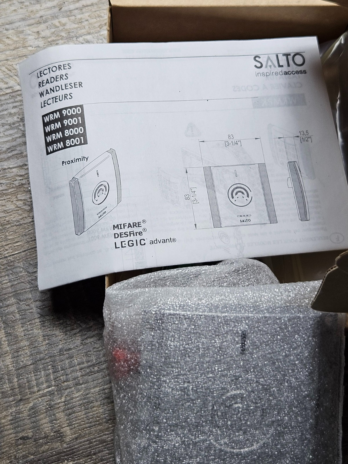 Salto Security Systems – WRMH001