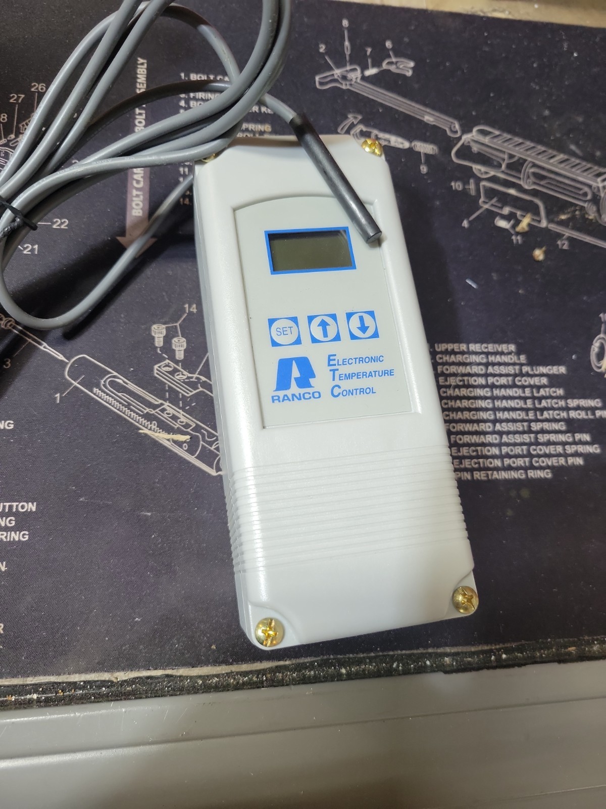 Ranco ETC-111000-000 Digital Electronic Temperature Control 120/208/240 VAC SPDT