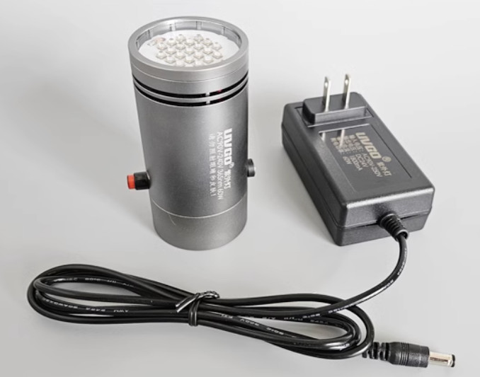 Handheld 60W Ultra high intensity air-cooled UV curing lamp 365nm/395nm/405nm