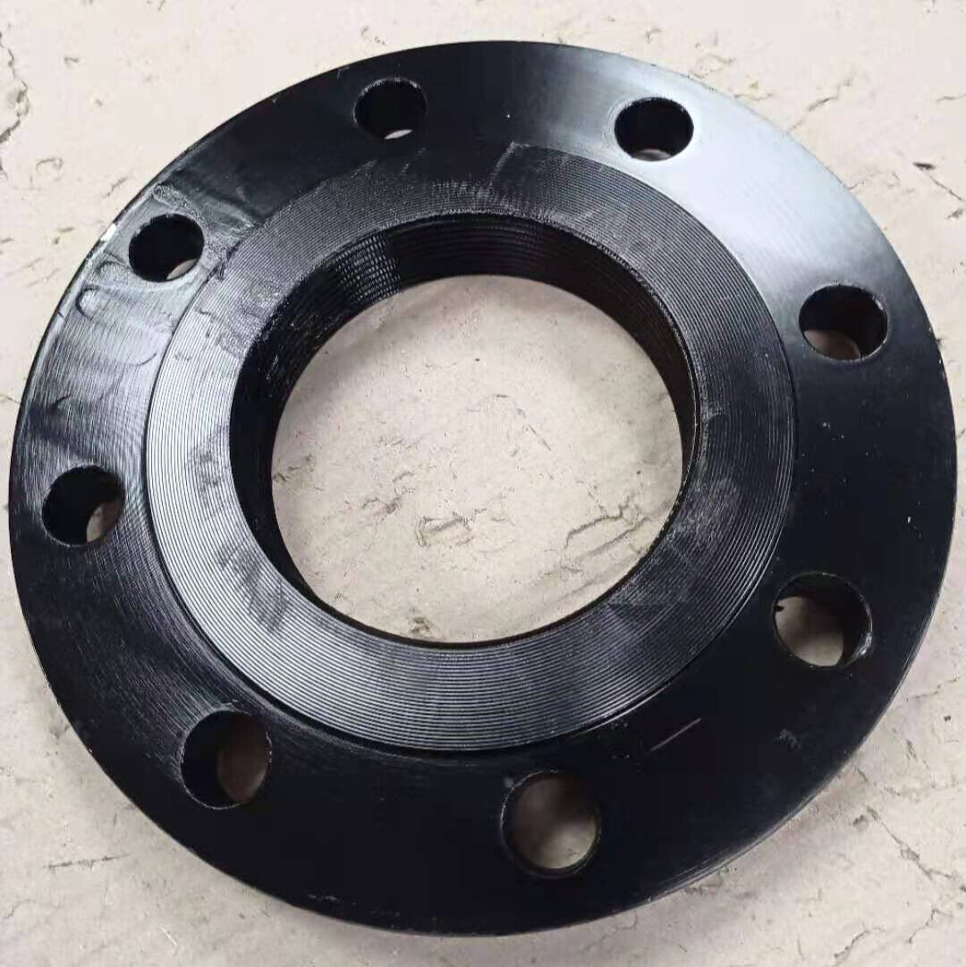 4″ 150LB Raised Face Carbon Steel Threaded (NPT) Flange A105 ASME B16.5