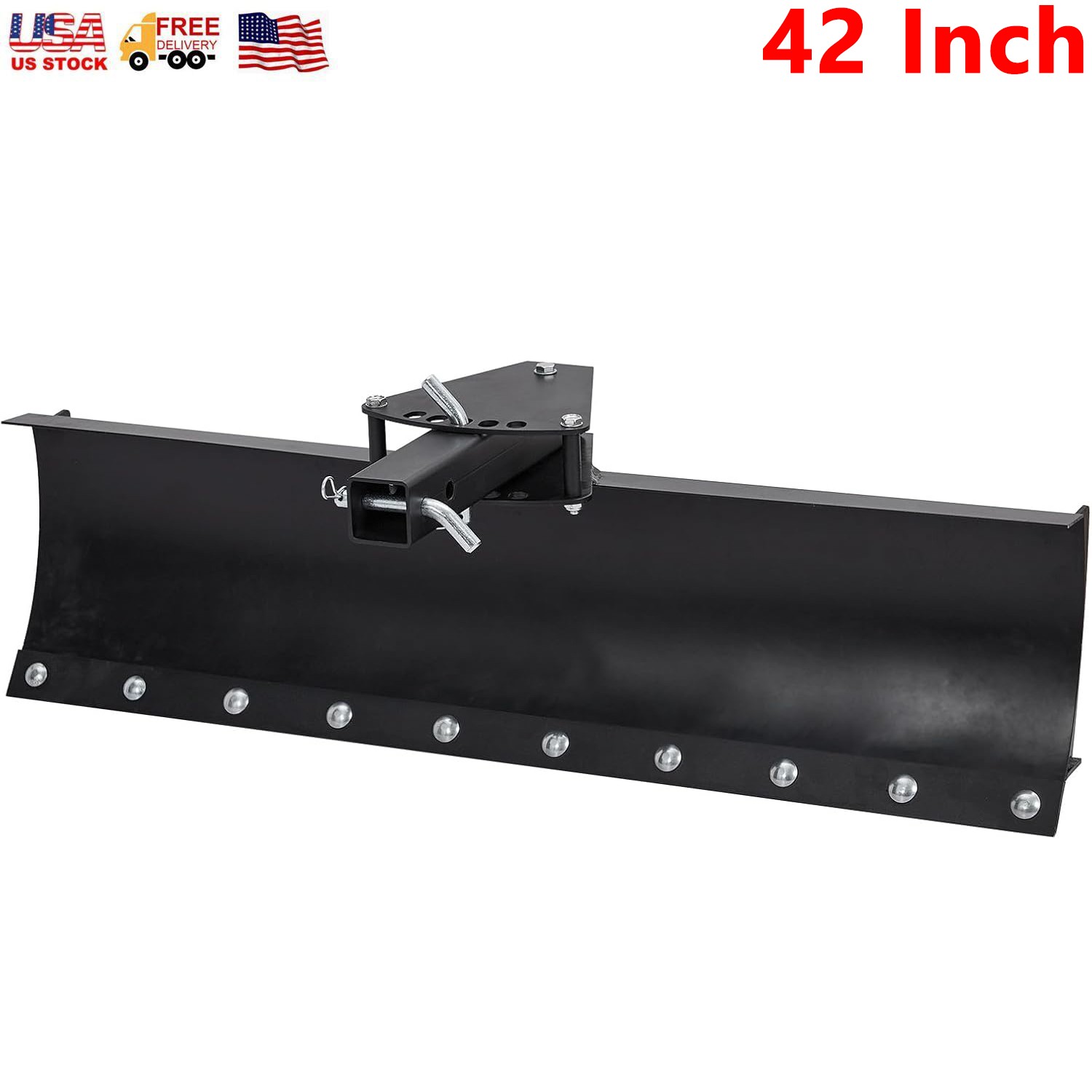 ATV/UTV Scrape Blade Implement 42″ Tow Behind Box Scraper 2″ Inside Imple Lift