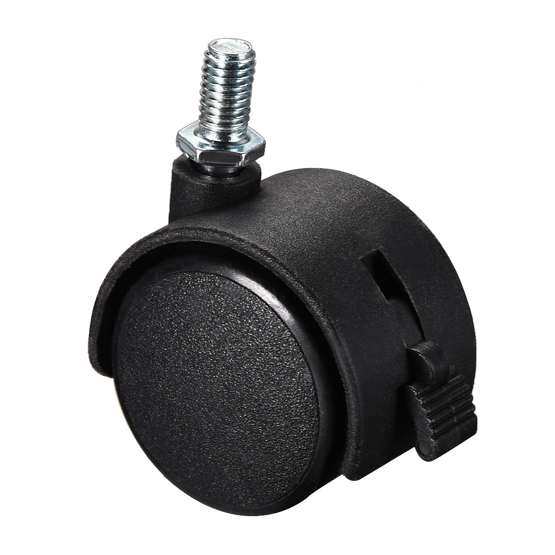 5 x Furniture Casters 1.5″ Nylon M8 x 15mm Threaded Stem Swivel 33lb Capacity
