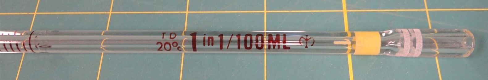 Kimble Chase 37034A-11100 Serological Pipet Capacity: 1 in 1/100mL BOX OF 18