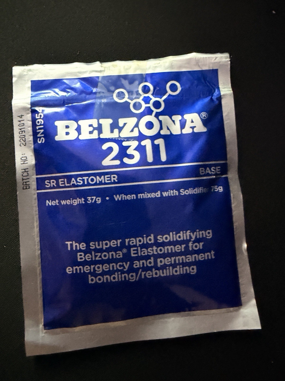 Belzona 2311 SR Elastomer – Fast-Curing Rubber Repair Composite (75g Kit)