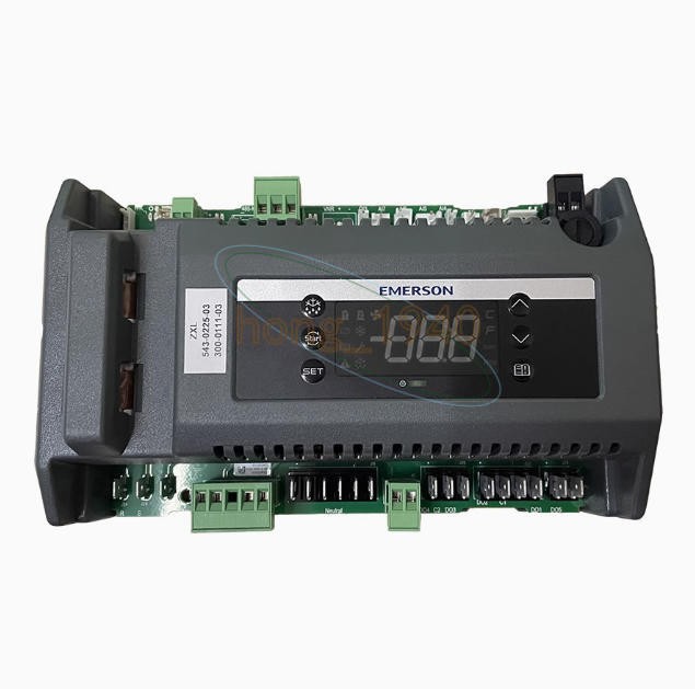 New One Emerson XCM25D unit controller 543-0220-00 with built-in display screen