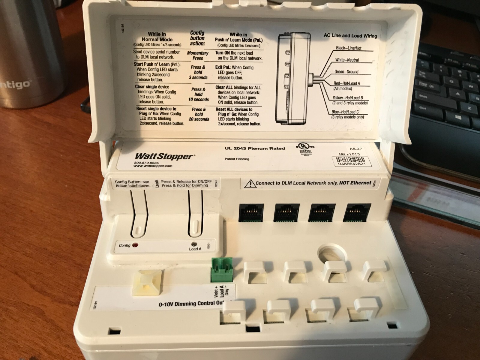 WATTSTOPPER LMRC-211 Digital Single Relay Room Controller