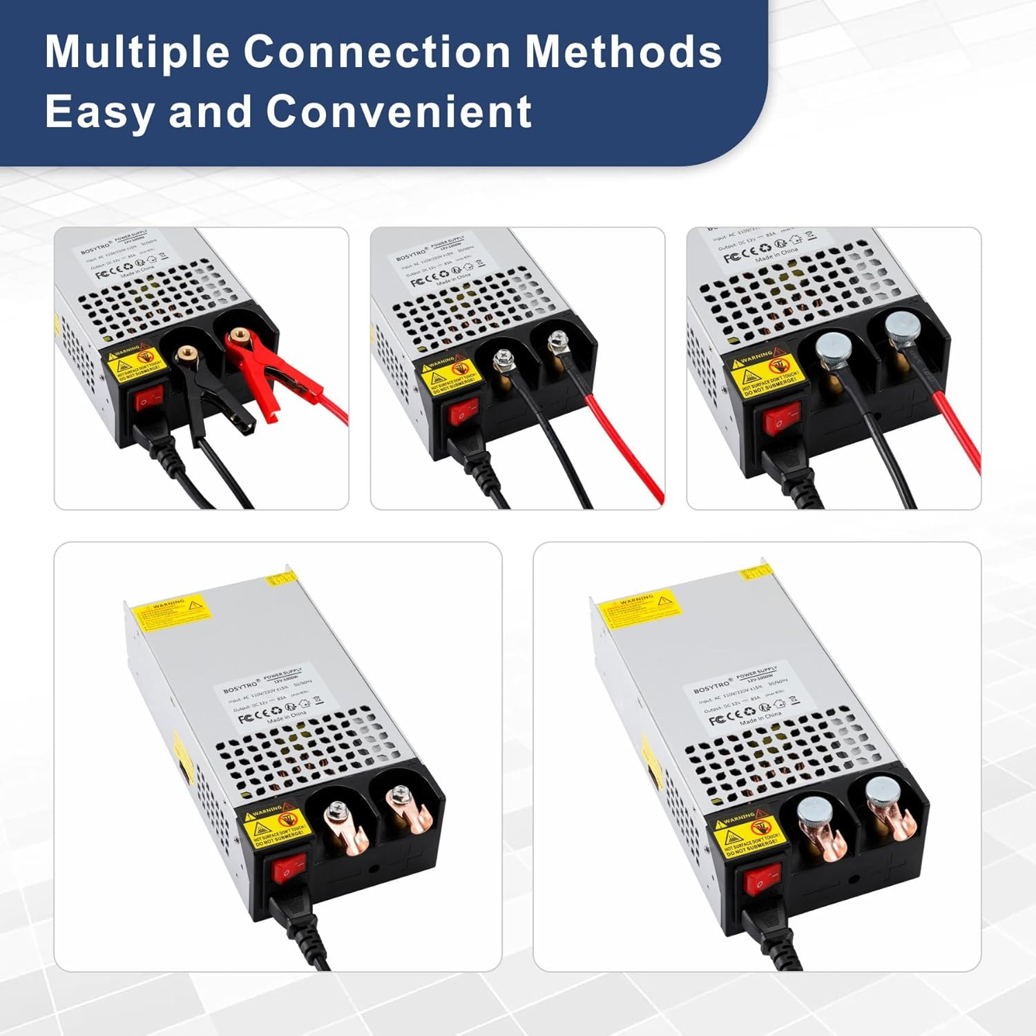1000W 24V DC Power Supply for 3D Printers, LED Strips, CCTV & More