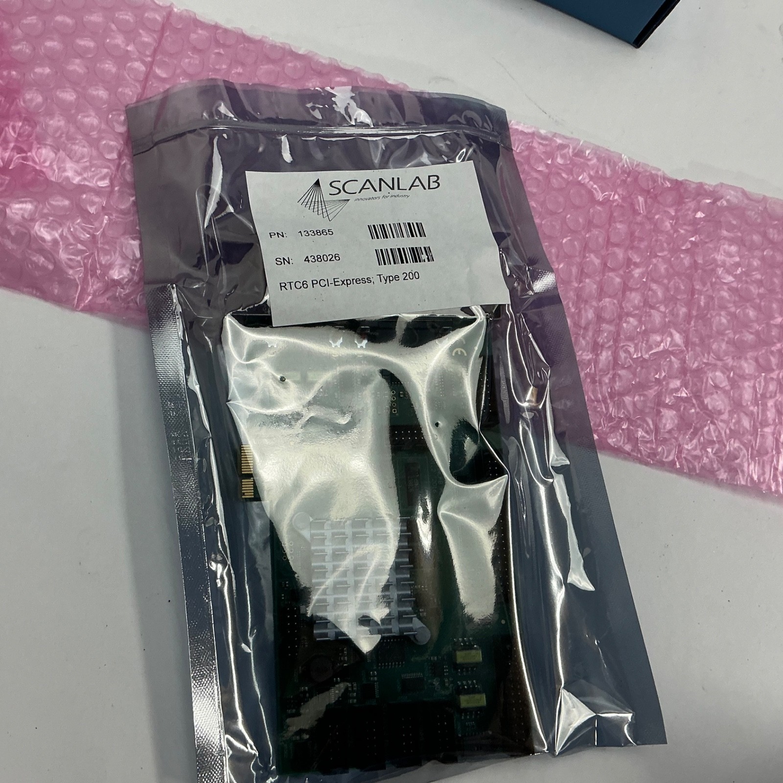 SCANLAB Control boards RTC6 PCI-express Type 200 133865