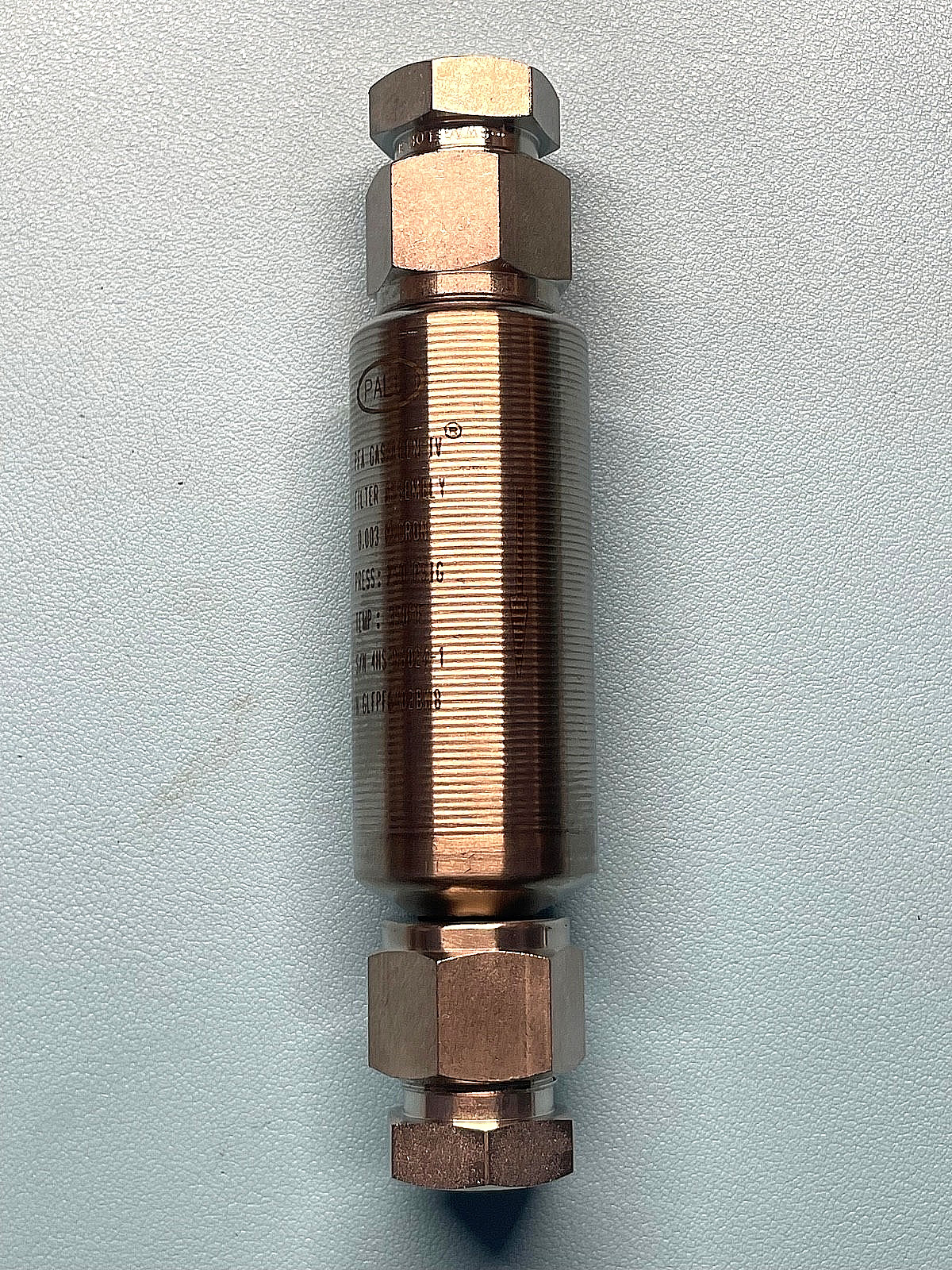 PALL GLFPF6402BW8, Filter Assembly, PFA GASKLEEN IV, 0.003 Micron, 750 PSIG