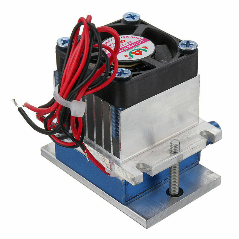 Thermoelectric Peltier Refrigeration Cooling Water Cooler Fan System Heatsink