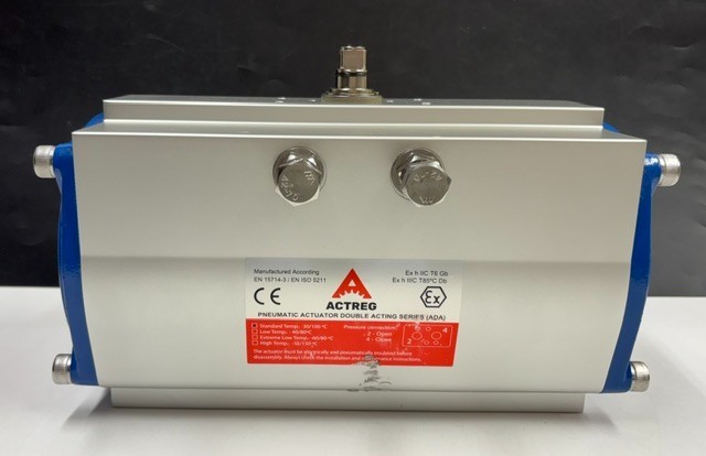 New (No Box) ACTREG Pneumatic Actuator Double Acting Series ACT 500R 120 PSI