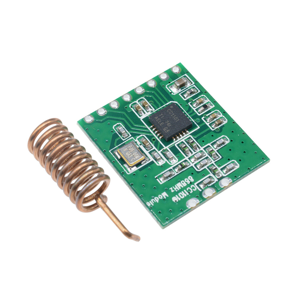 1PCS NEW CC1101 wireless module Long Distance Transmission Antenna 868MHZ