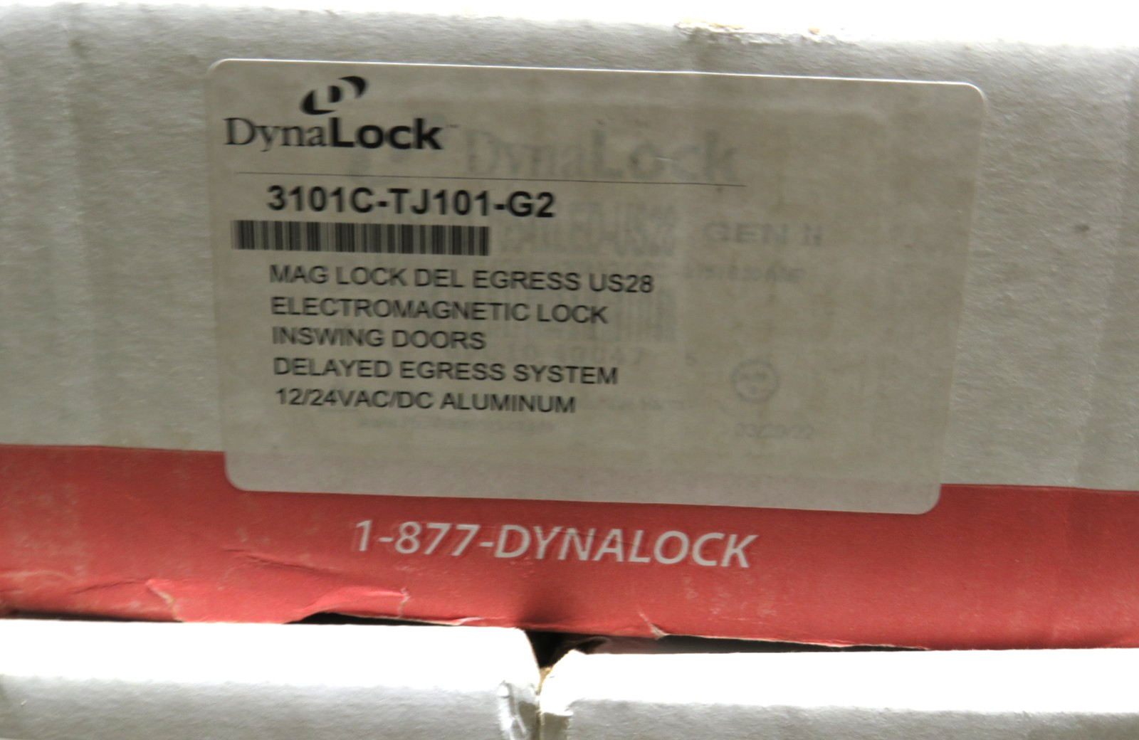 Dynalock 3101C-TJ101-G2 300 Series Single Electromagnetic Lock Delayed [CTCNC]