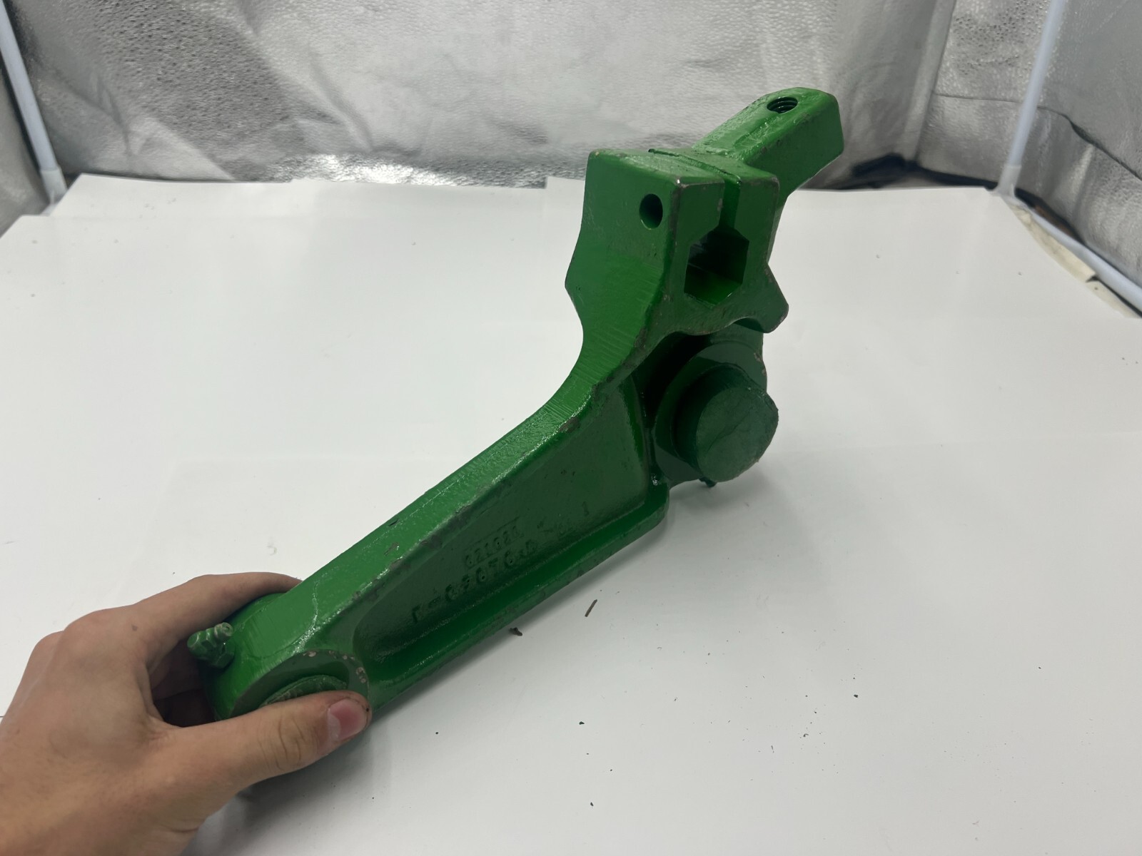 John Deere E-62076 Arm 021020 Powder Coated Finish Cast Iron Replacement
