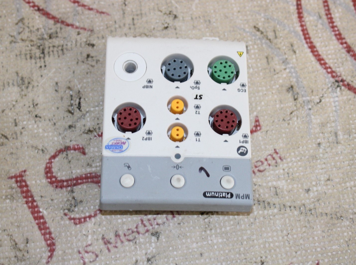 Mindray MPM Platinum Front Panel ASSY Nellcor Oximax