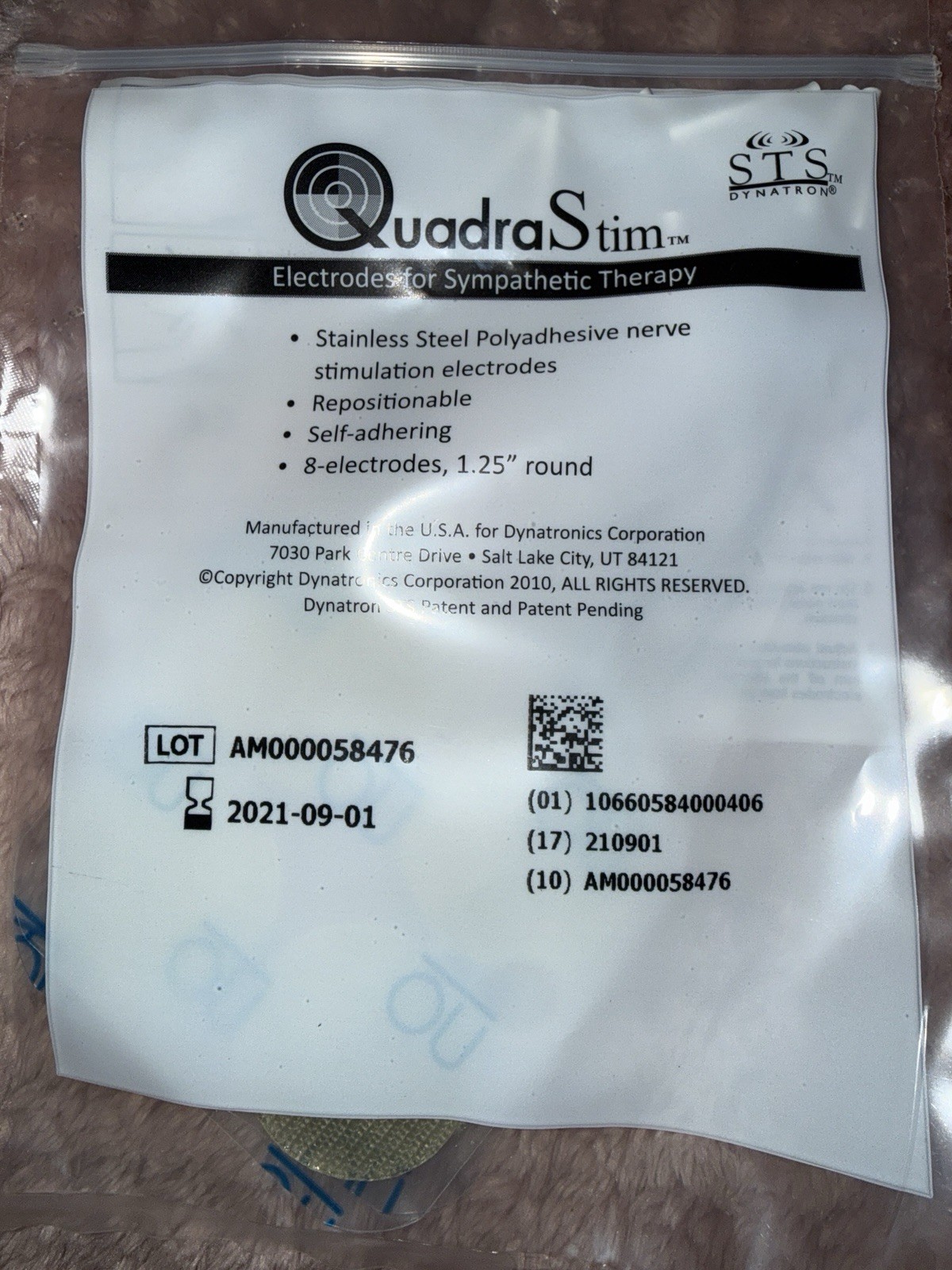 RARE / DISCONTINUED STS Dynatronics QuadraStim Electrodes – Factory Sealed