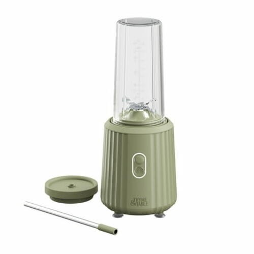 Thyme & Table 900 W 25 oz Single Serve Blender Tritan Vessel Eucalyptus Green