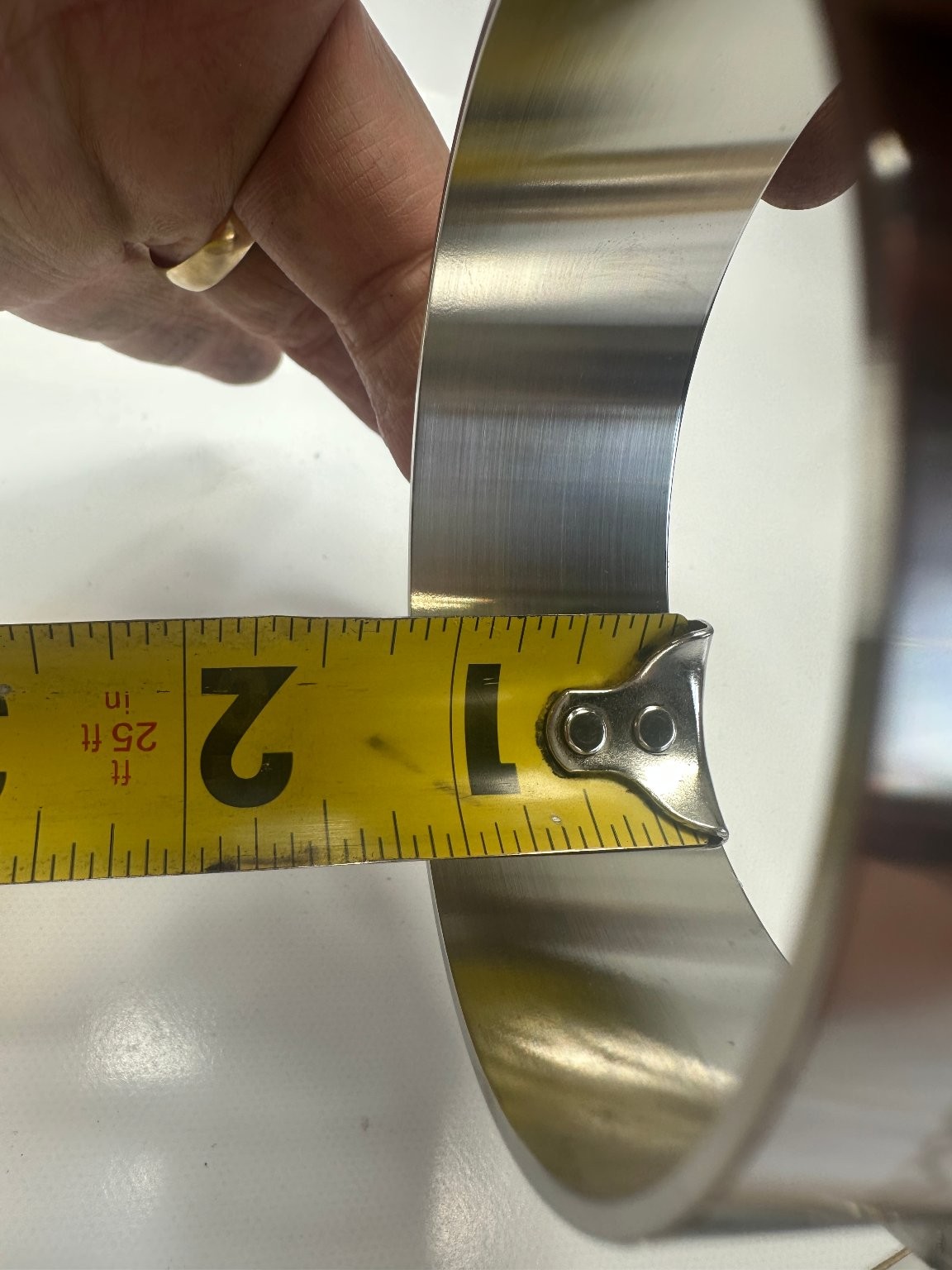 3″ (76.2mm)Sanitary Clamp Ferrule SS316L 1-1/8″ long JN362615 Sanitary Fitting