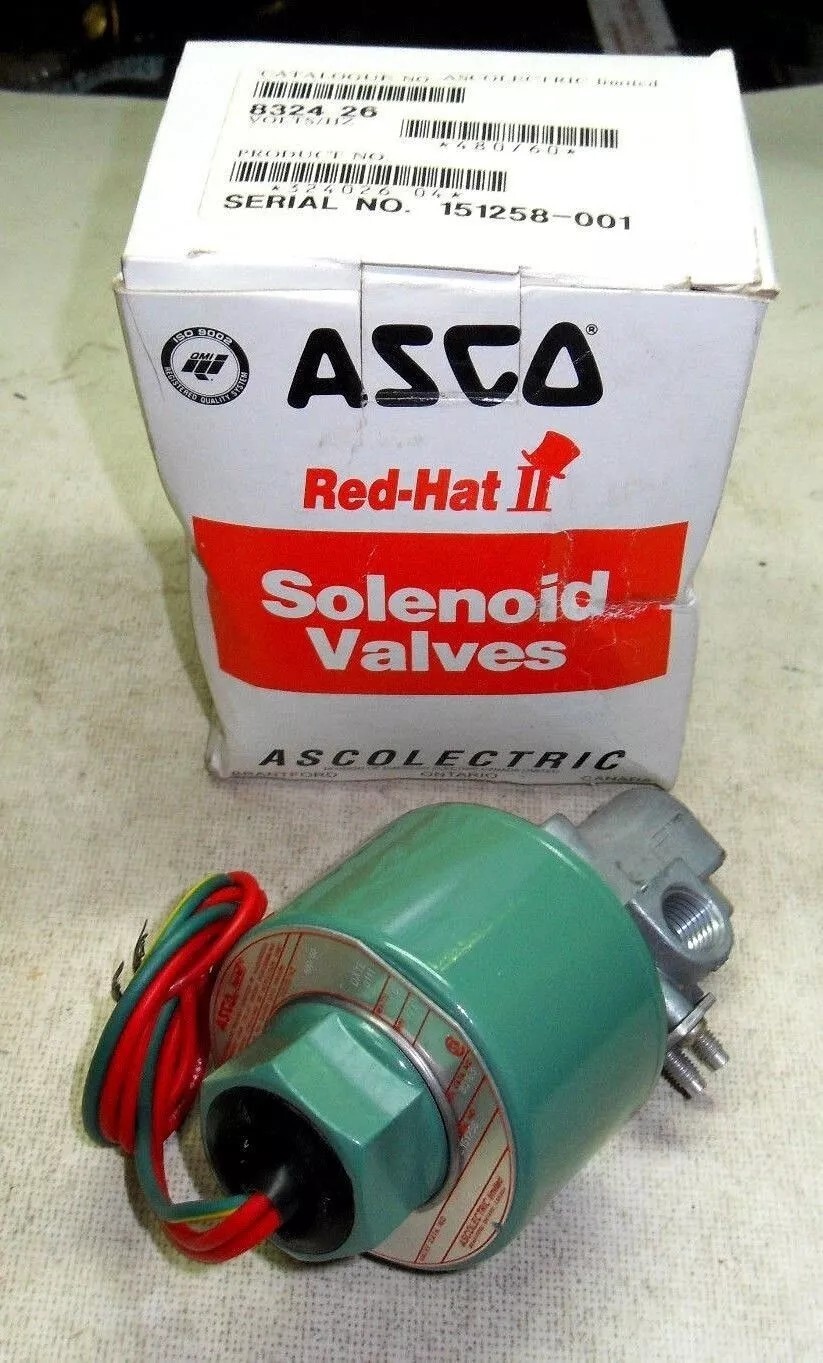 ASCO 832426 110/120 V AC 6 W 125 psi Solenoid Valve for Hazardous Locations