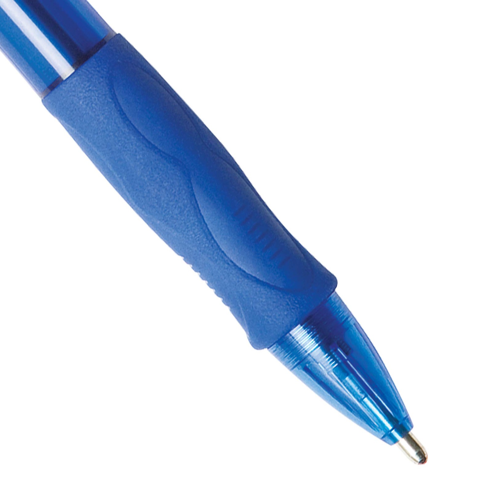 Blue Ballpoint Pens Bold Point 1.6mm 4 Count Pack Retractable Ballpoint Pens
