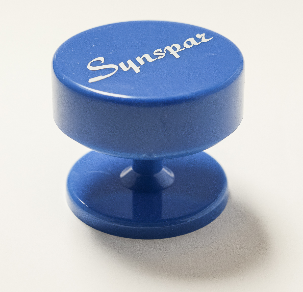NEW ROUND MAGNETIC DENTAL LAB BUR HOLDER STAND STATION BLUE HOLDS FG & RA BURS