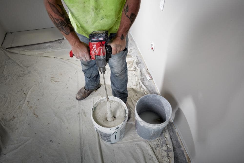 Milwaukee M18 Fuel Mud Mixer With 180 Handle
