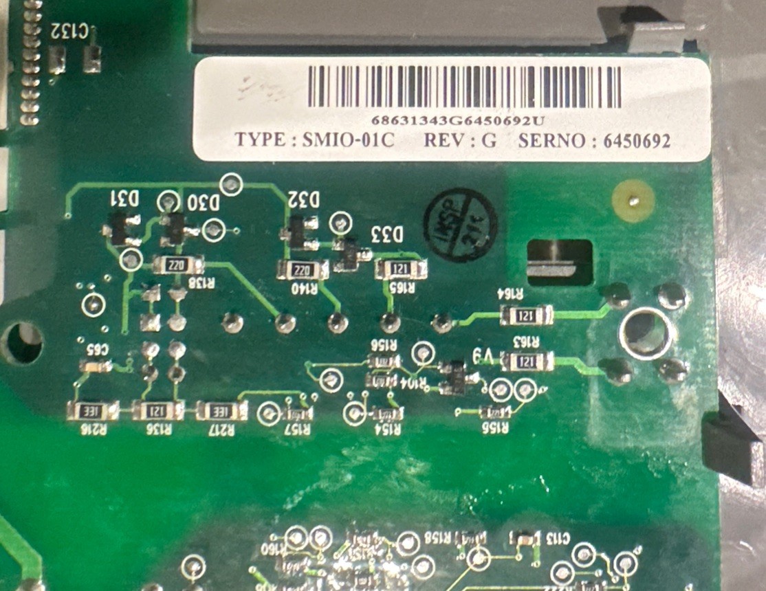 Abb smio-01c cpu motherboard rev: g