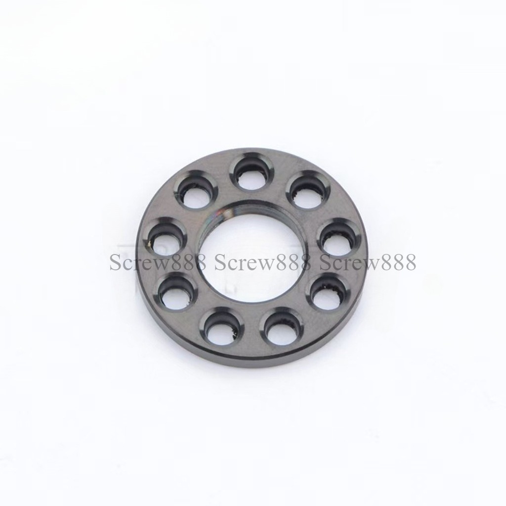 6pcs Titanium Washer M6 M8 M10 Drilled Hole Decoration Spacer Gaskets for Motor