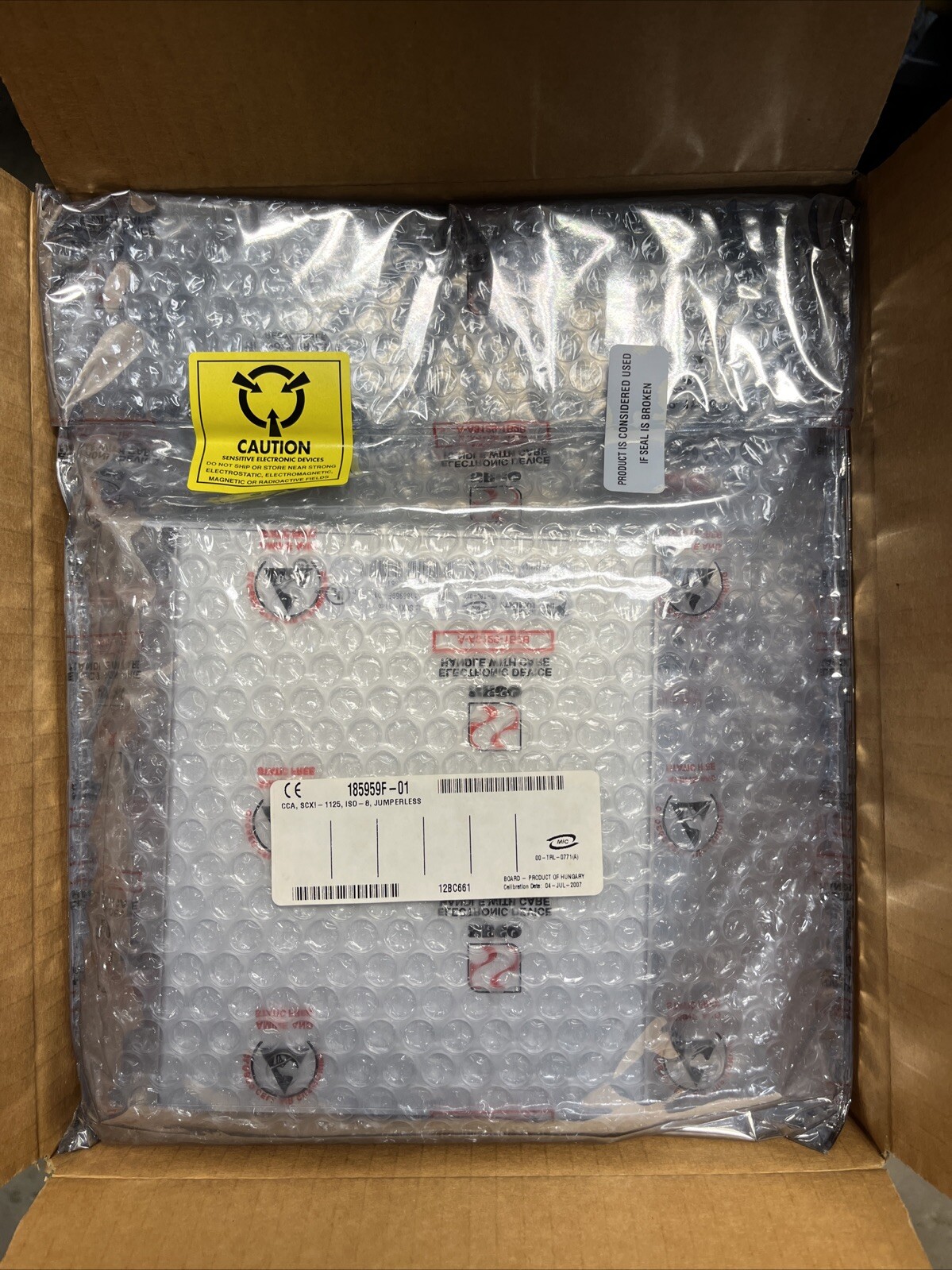 National Instruments NI SCXI-1125 8-Channel Isolated Input Module 776572-25