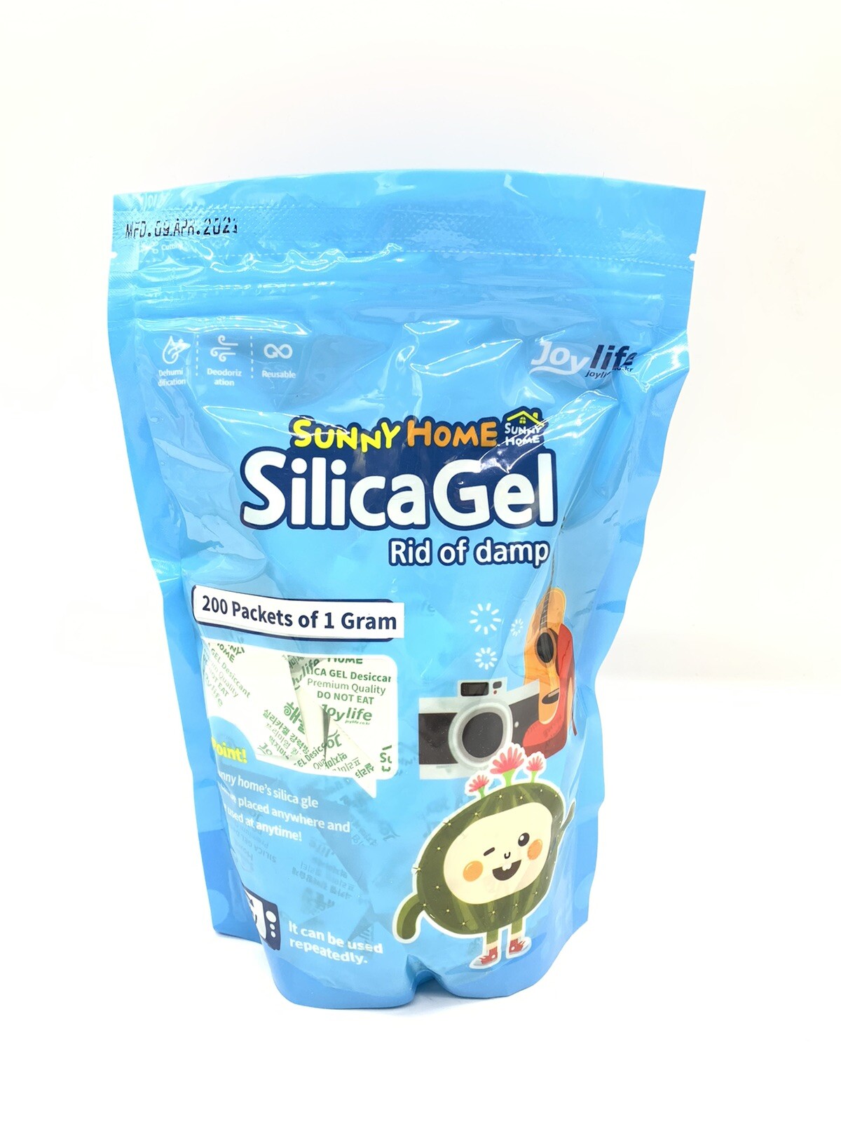 Sunny Home 200 Pack Of 1 Gram Food Grade Silica Gel Rid Of Damp