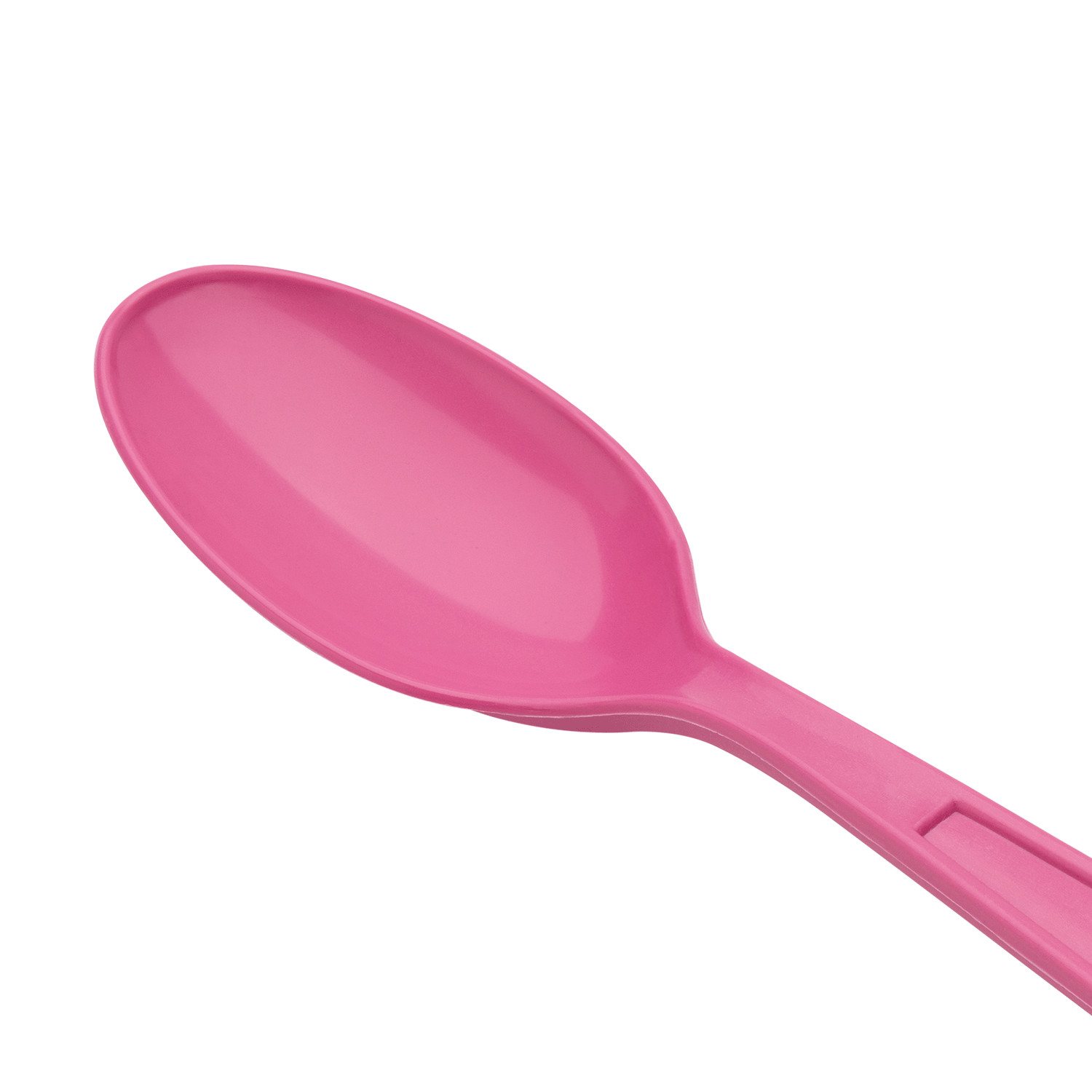 Karat PP Plastic Extra Heavy Weight Tea Spoons – Pink – 1,000 ct, U2033 (Pink)