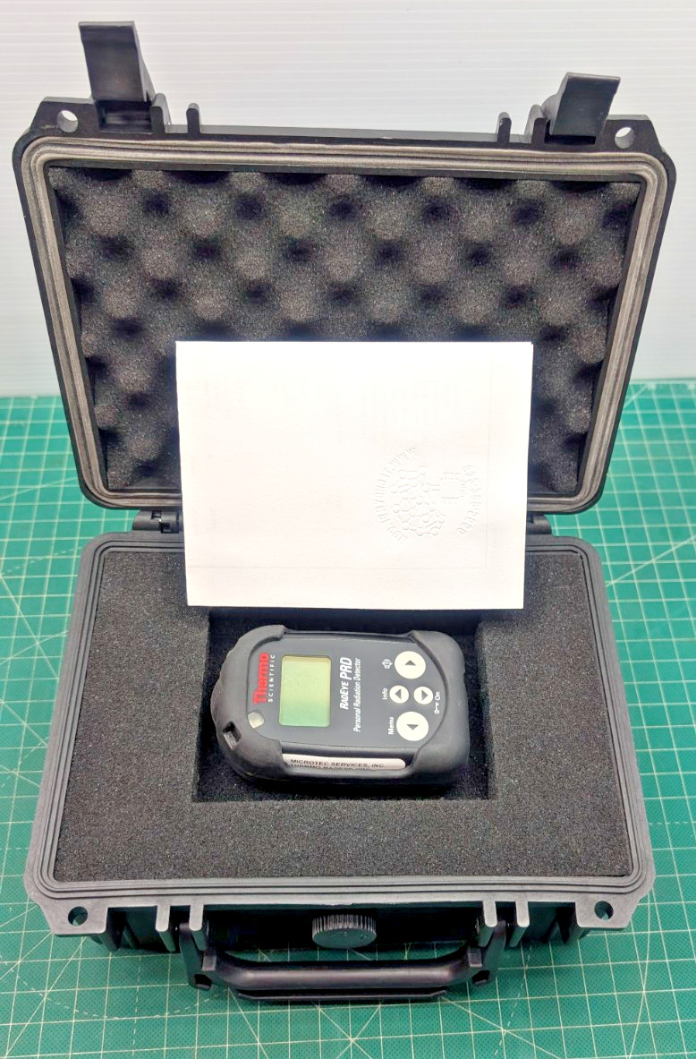 1x 2026 Calibrated Thermo RadEye PRD with All Menus UNLOCKED! 1 yr guarantee!