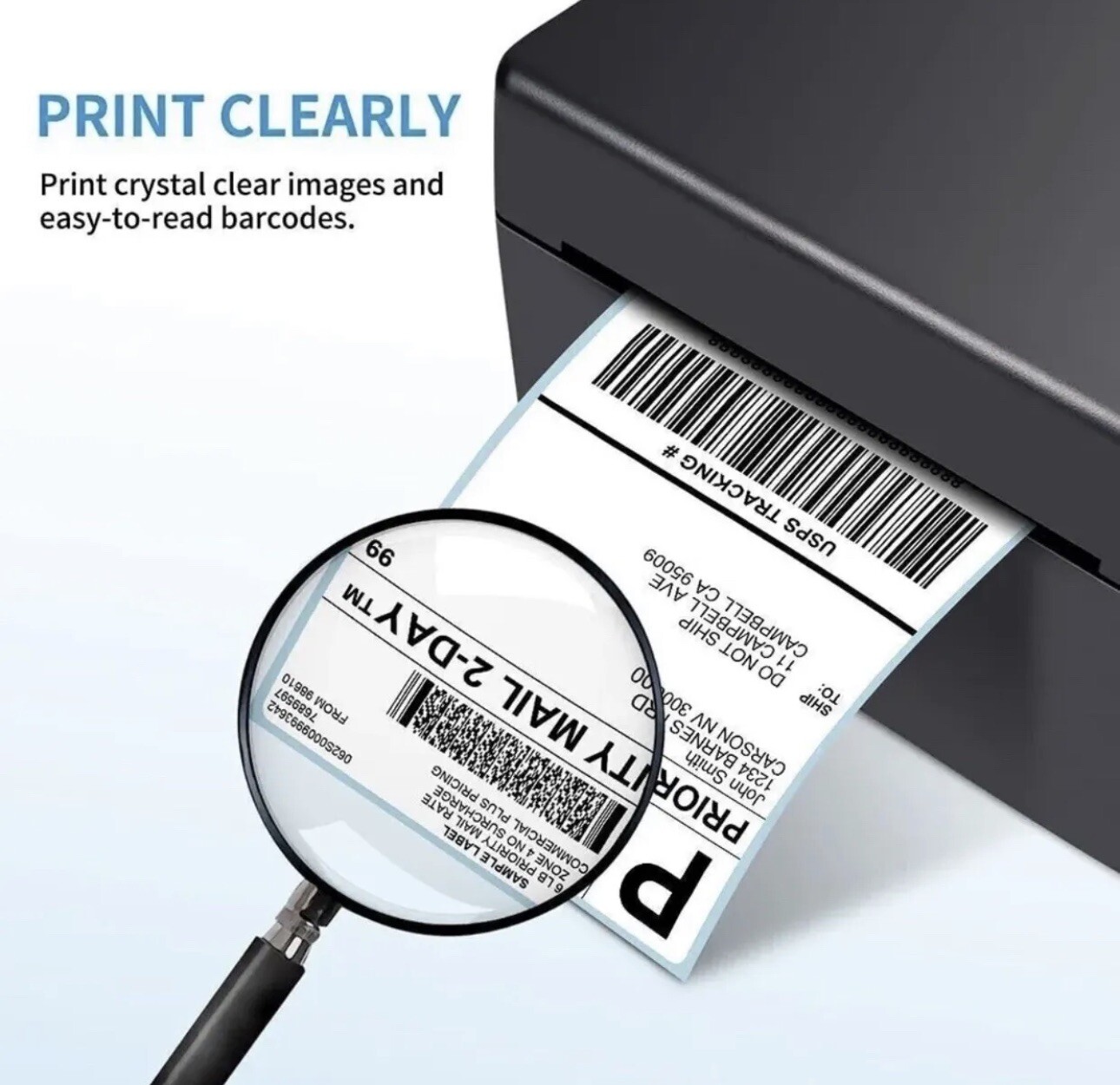 Zebra 4×6 Direct Thermal Shipping Labels ( 250 Labels Per Roll) 4 QTY