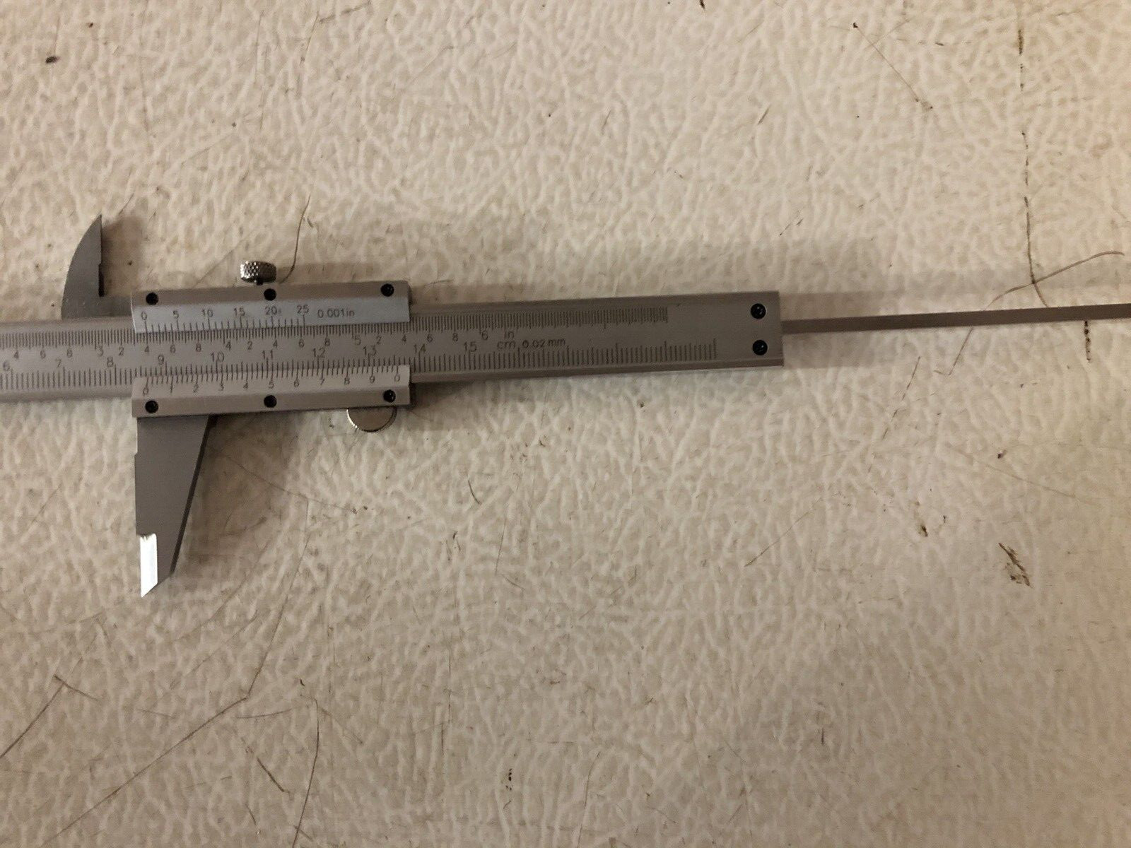 Value Collection 103-1501 6″ Carbon Steel Vernier Caliper-Used-100% to Charity