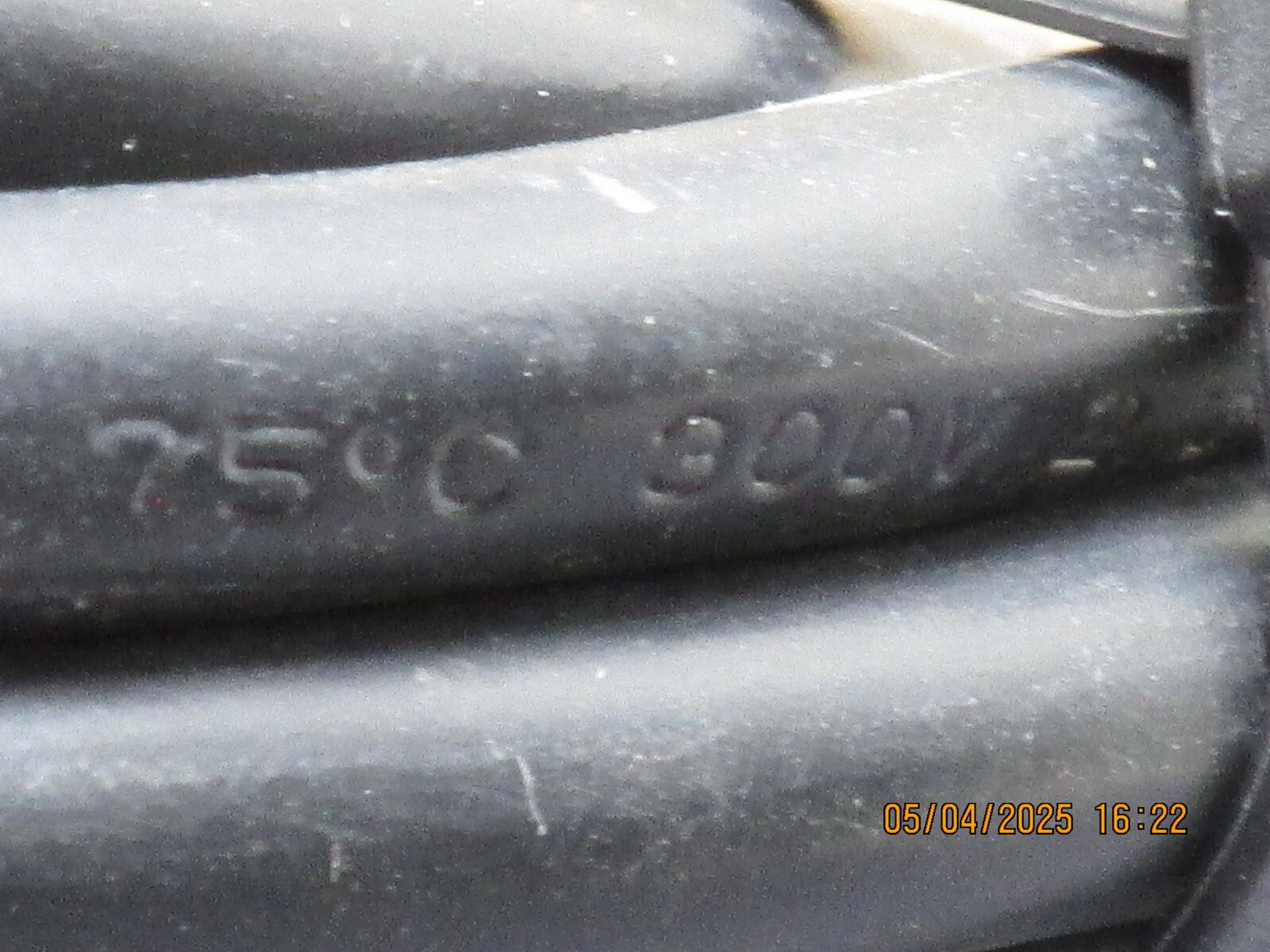 Listing is for:(1)Black 7 ft. 16/ 2-Wire Power Cord w/ male cord end.