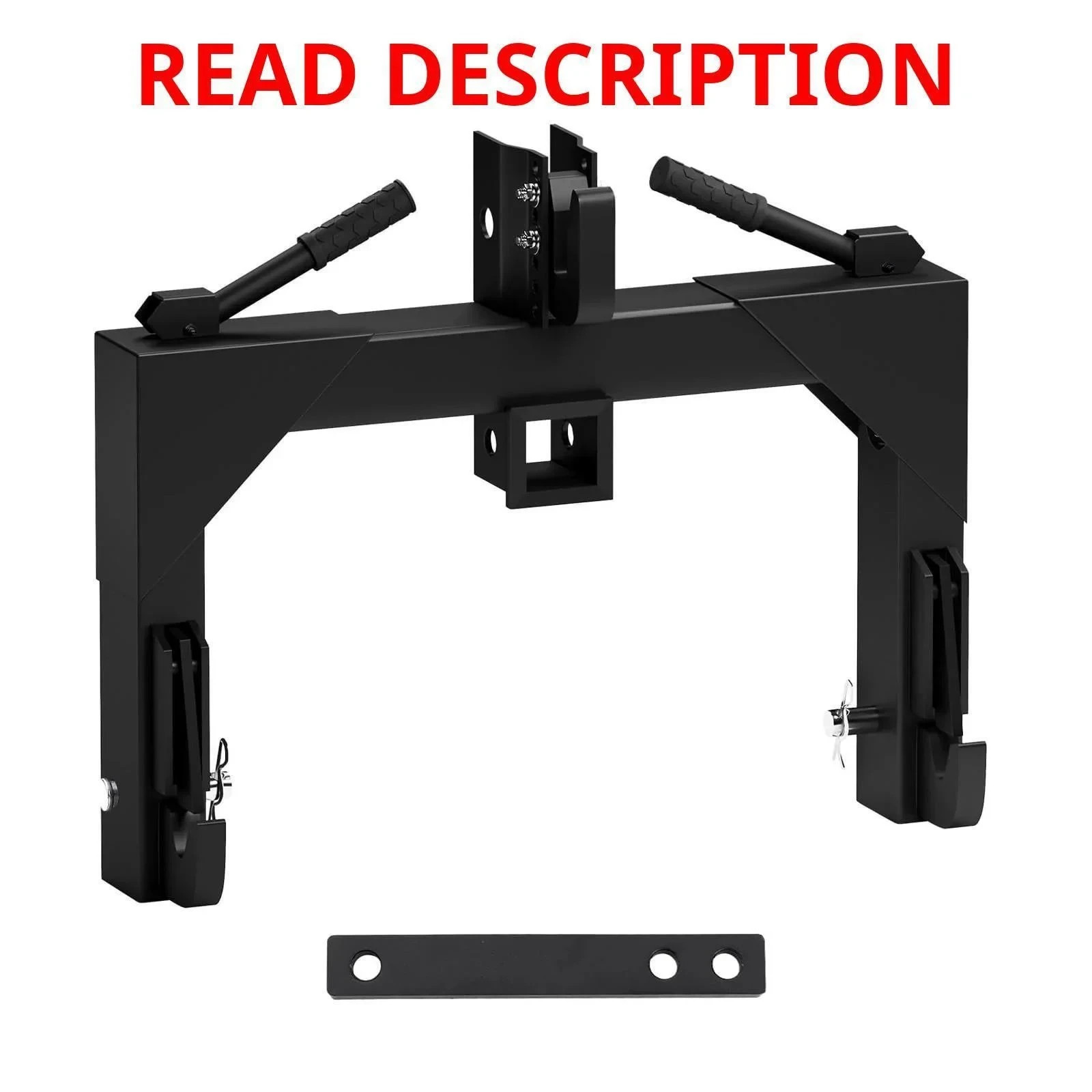 Garvee Heavy Duty 3-Point Quick Hitch (Category 1 & 2) – Brand New / Open Box