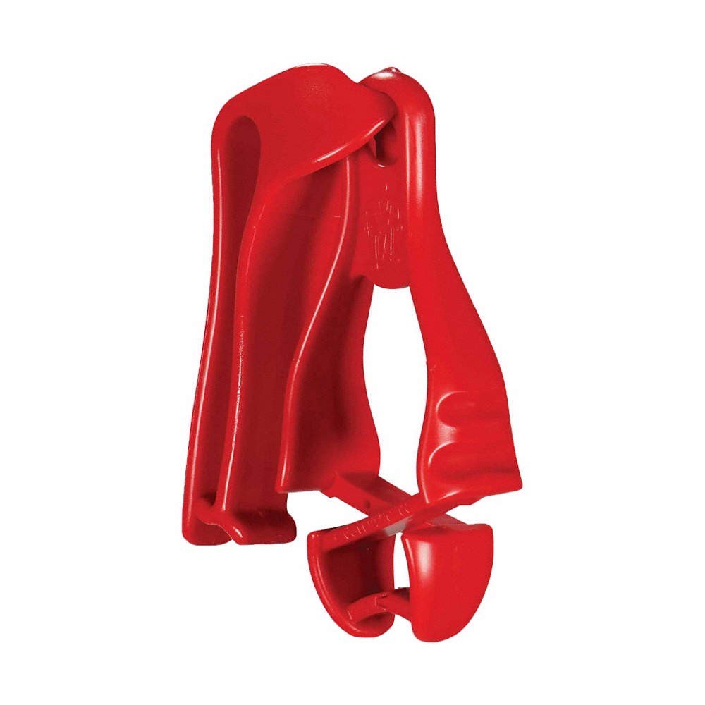SQUIDS BY ERGODYNE 29WP14 PK 6 Glove Clip,Red,6″ 29WP14