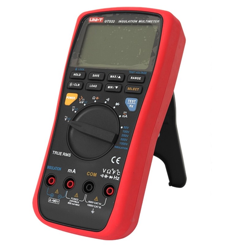 UNI-T UT533 Megger Digtal Multimeter Insulation Resistance Tester True RMS 2.0GΩ