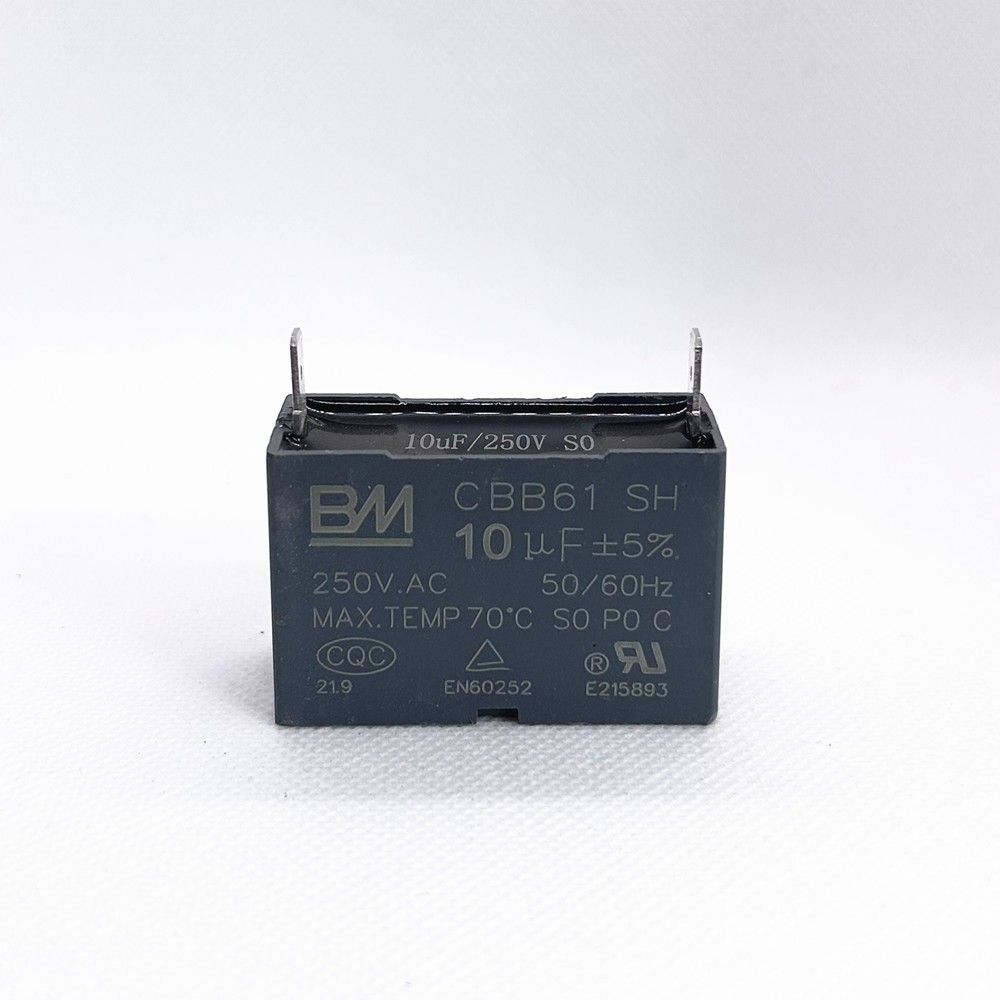 CBB61 250V 4/5/6/8/10/12/15/20/24/25 UF Fan Motor RUN Capacitor 2 PINS