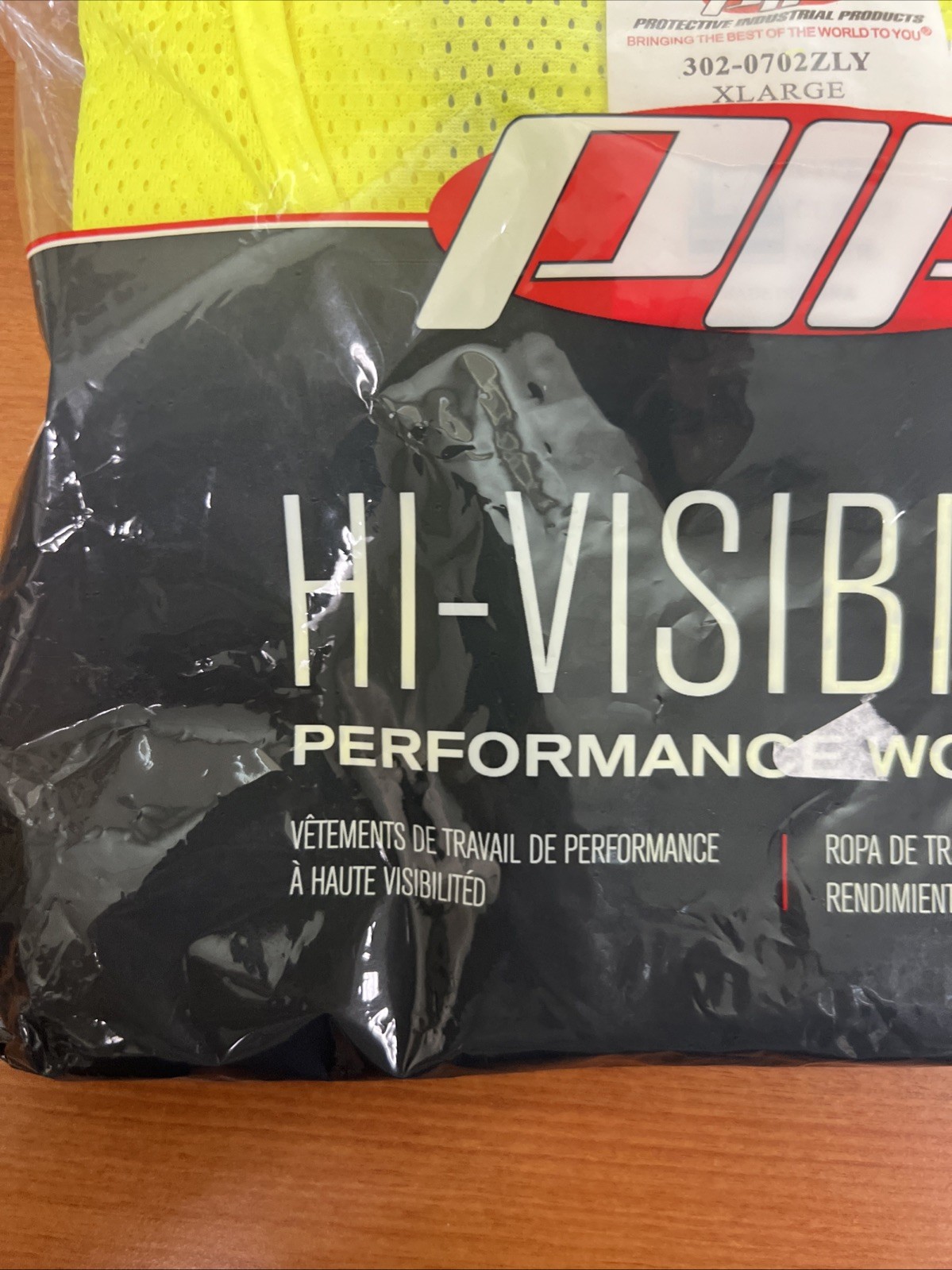 Protective Industrial Products Zipper Mesh Vest Class 2 Hi-Vis Yellow Ansi Type