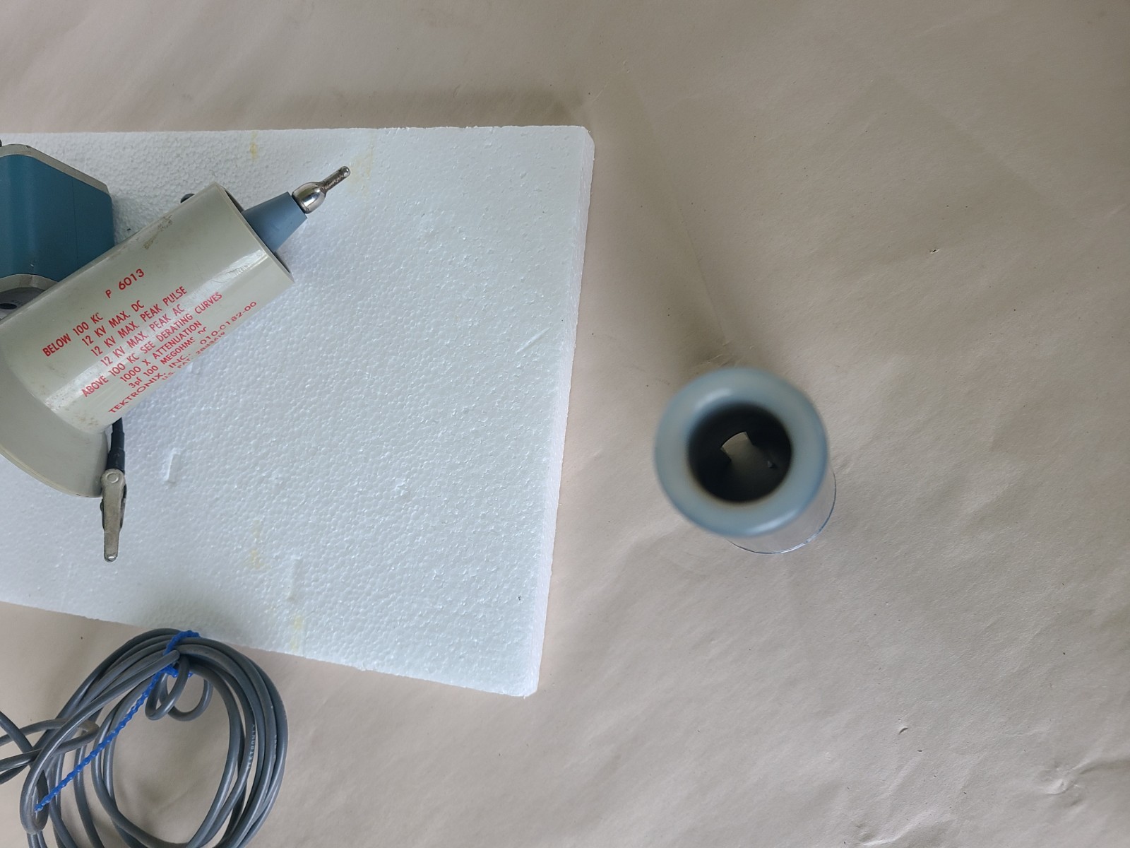 Tektronix P6013 12KV High Voltage Oscilloscope Probe, AS IS UNTESTED