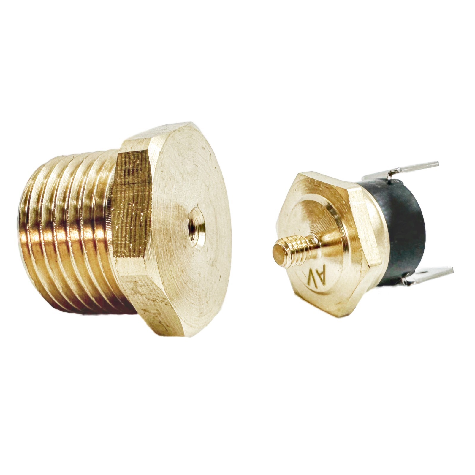 1/8-1/2 INCH NPT ELECTRIC RADIATOR FAN THERMOSTAT TEMP-ERATURE SENSOR SWITCH KIT