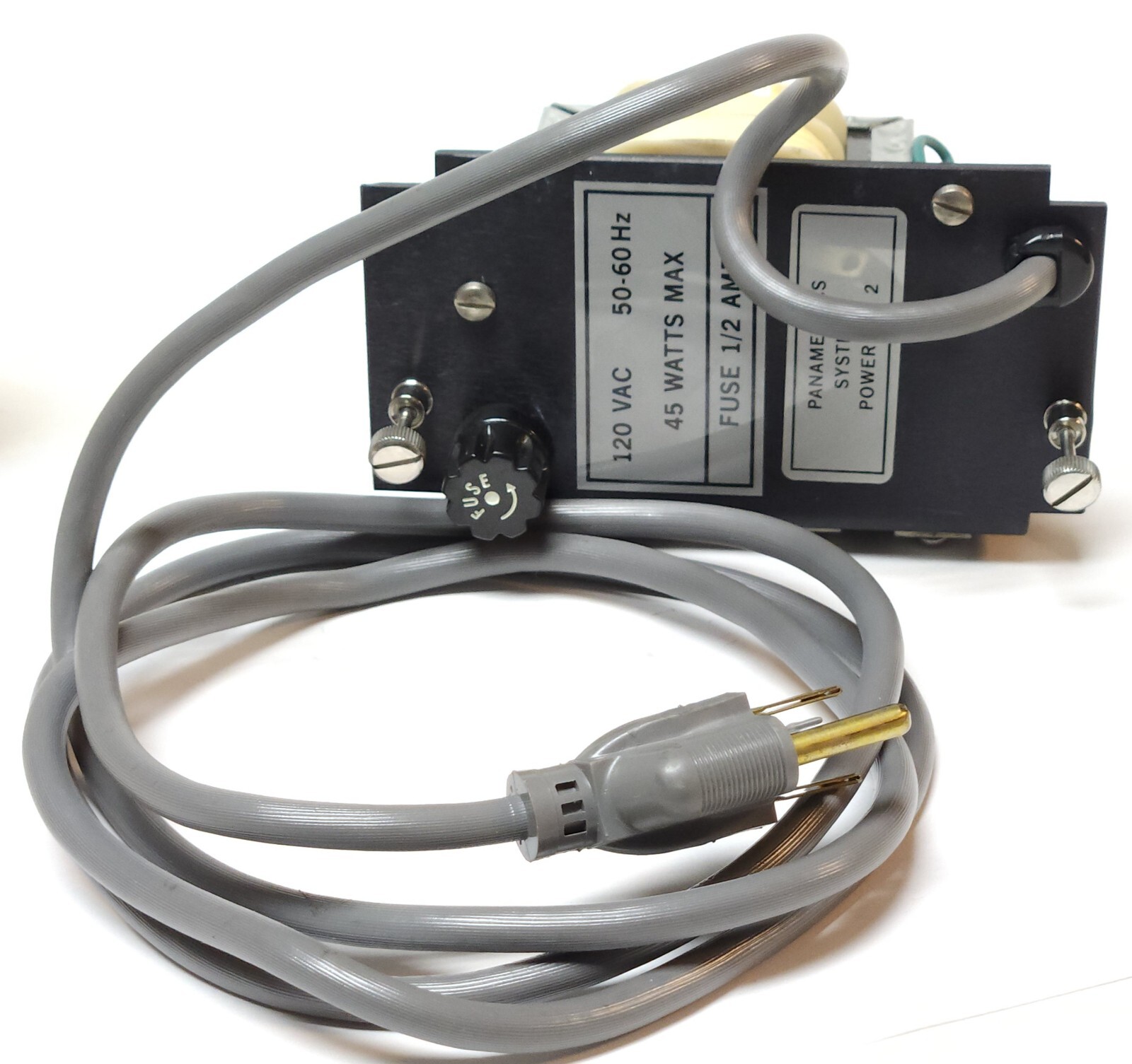 PANAMETRICS 705 137 02 7030649 System I 120 VDC Power Pack 2 Power Supply Module