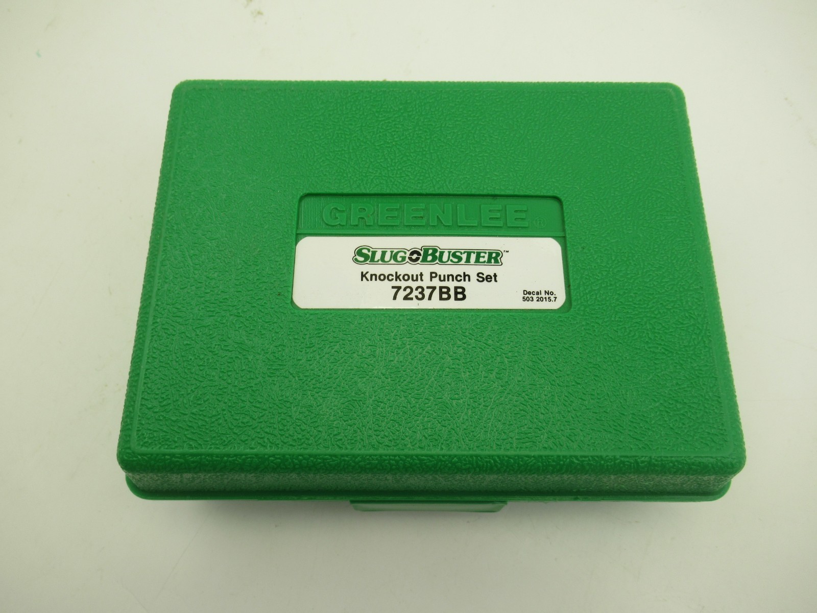 Greenlee Slug-Buster Knockout Punch Set Model 7237BB