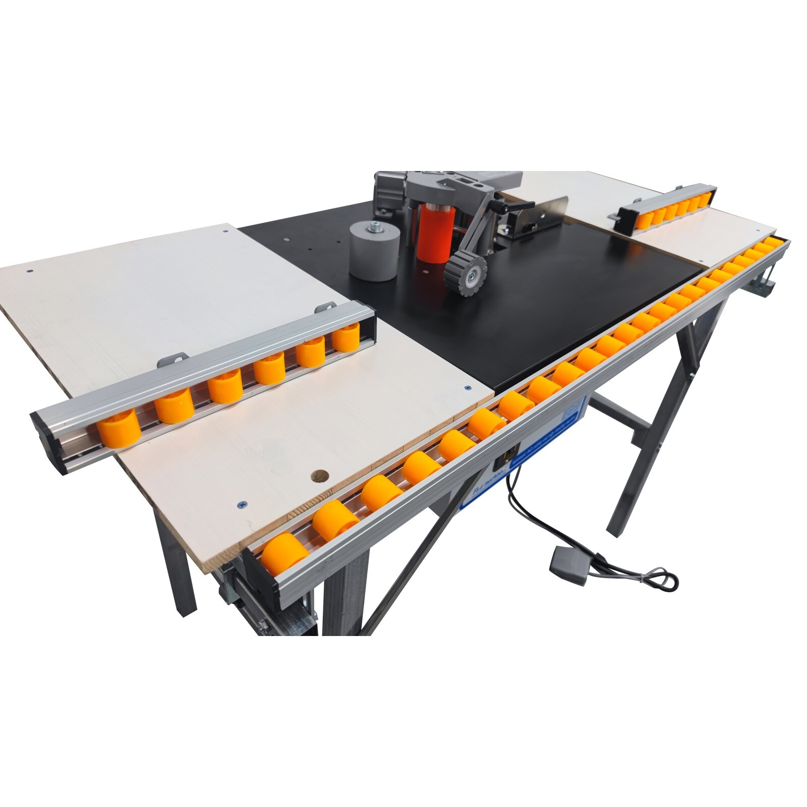 Curved Straight Line Edge Banding Machine 0.275-1.96″ Edge Height 0-6/min 110V